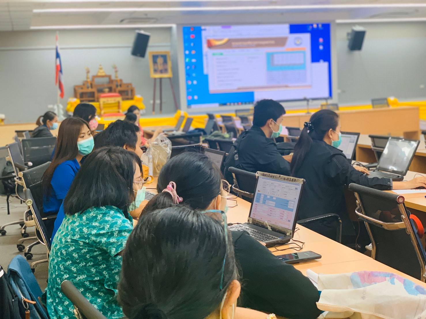 ภาพบรรยากาศการอบรม SMARTS PAPERLESS (SPL)